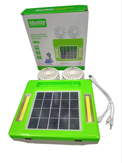 Luz Solar con Ventilador