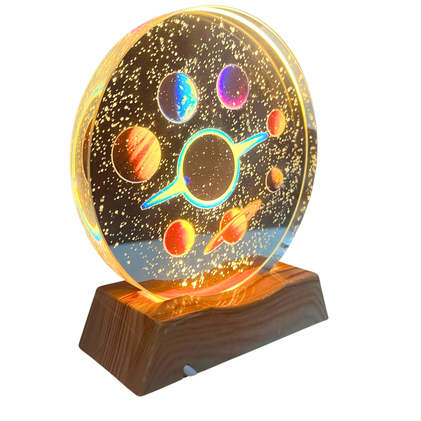 Lampara de Cristal Led de 10cm