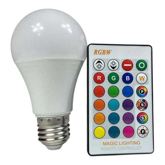 Luz de colores con control