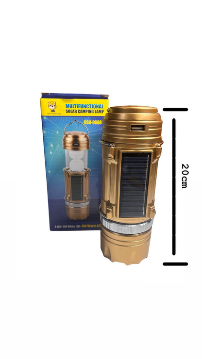 Farol Solar + Linterna c/Zoom