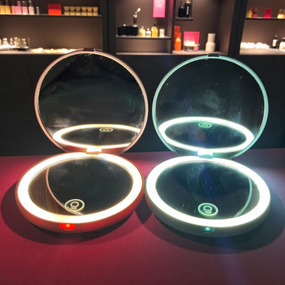 Espejo COMPACT doble c/luz