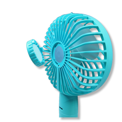 Ventilador Recargable + Pastilla Aromatizante