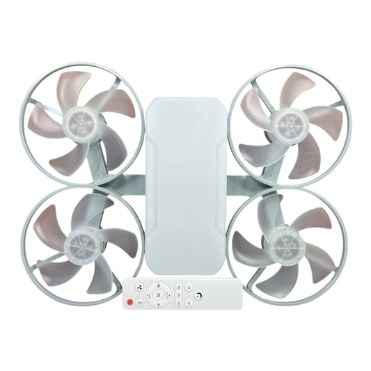 Luz DRON x4 c/ ventilador