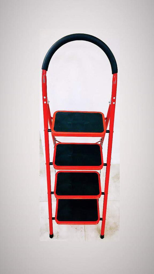 ESCALERA 4 ROJA ANCHA