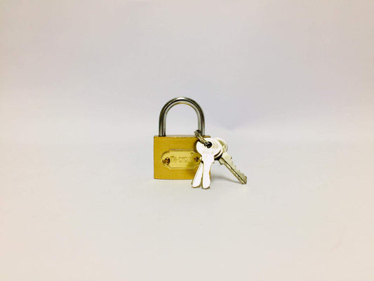 Candado Amarillo 38mm