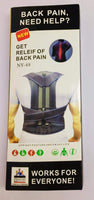 Faja Correctora de Postura Negra Modelo NY-48