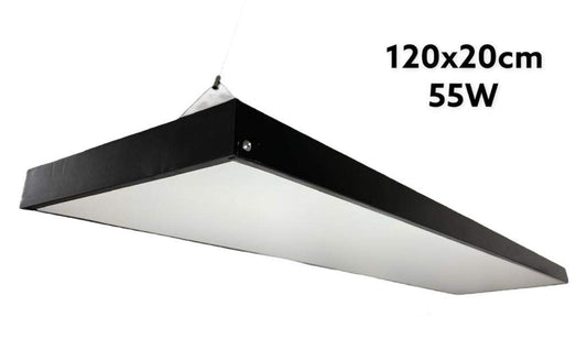 Plafón LED 55w de 120x20cm