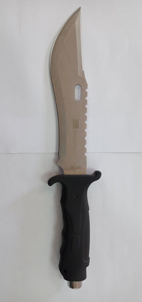 CUCHILLO CAZA MODELO COLUMBIA MANGO DE GOMA