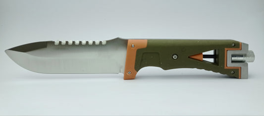 Cuchillo BG Culata de Metal + Pedernal