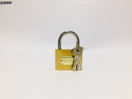 CANDADO AMARILLO 50MM