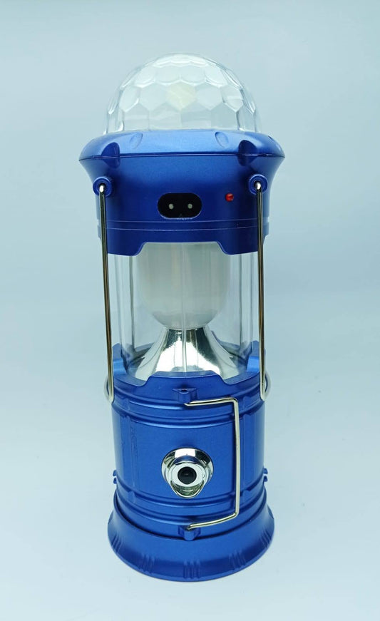 FAROL PLEGABLE C/LUCES COLORES RECARGABLE Y ENTRADA USB