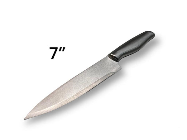 CUCHILLO DE COCINA MANGO ACERO 7"